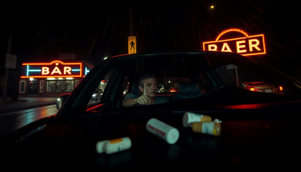 A السياقة تحت تأثير الكحول والمخدرات