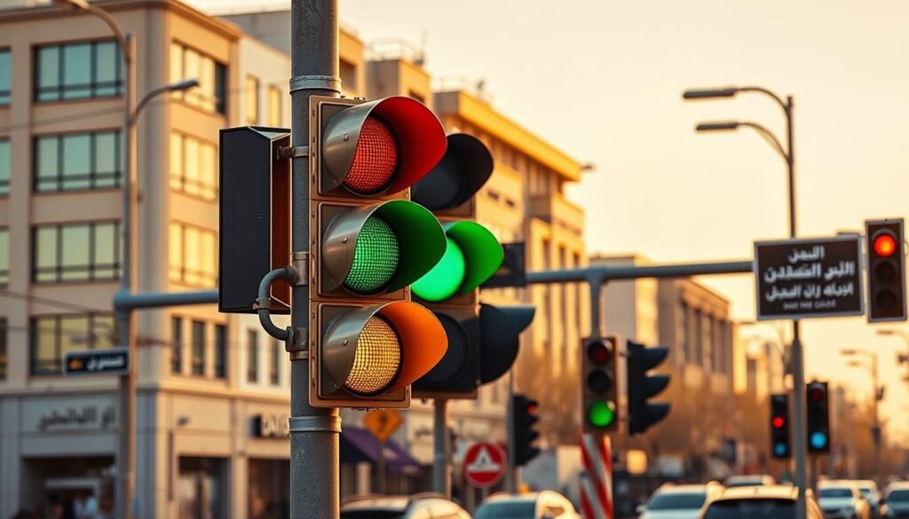 أولوية المرور في التقاطعات والدوارات